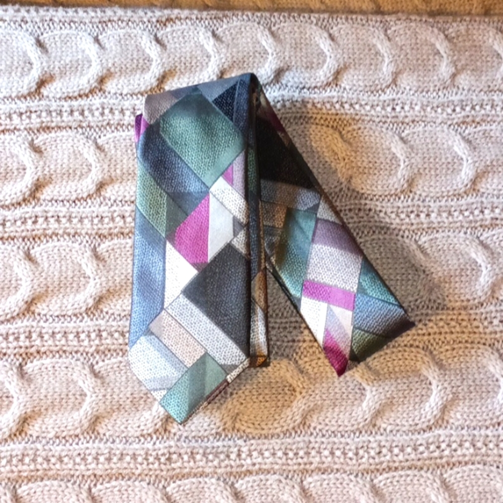 CITY STREETS Vintage 80's Design Tie